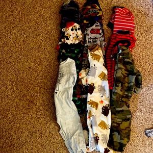 Gently used sleepers, Carters, Child of Mine, sz18 mo